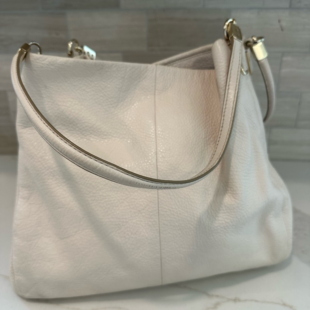 Coach Madison Phoebe shoulder bag white/cream